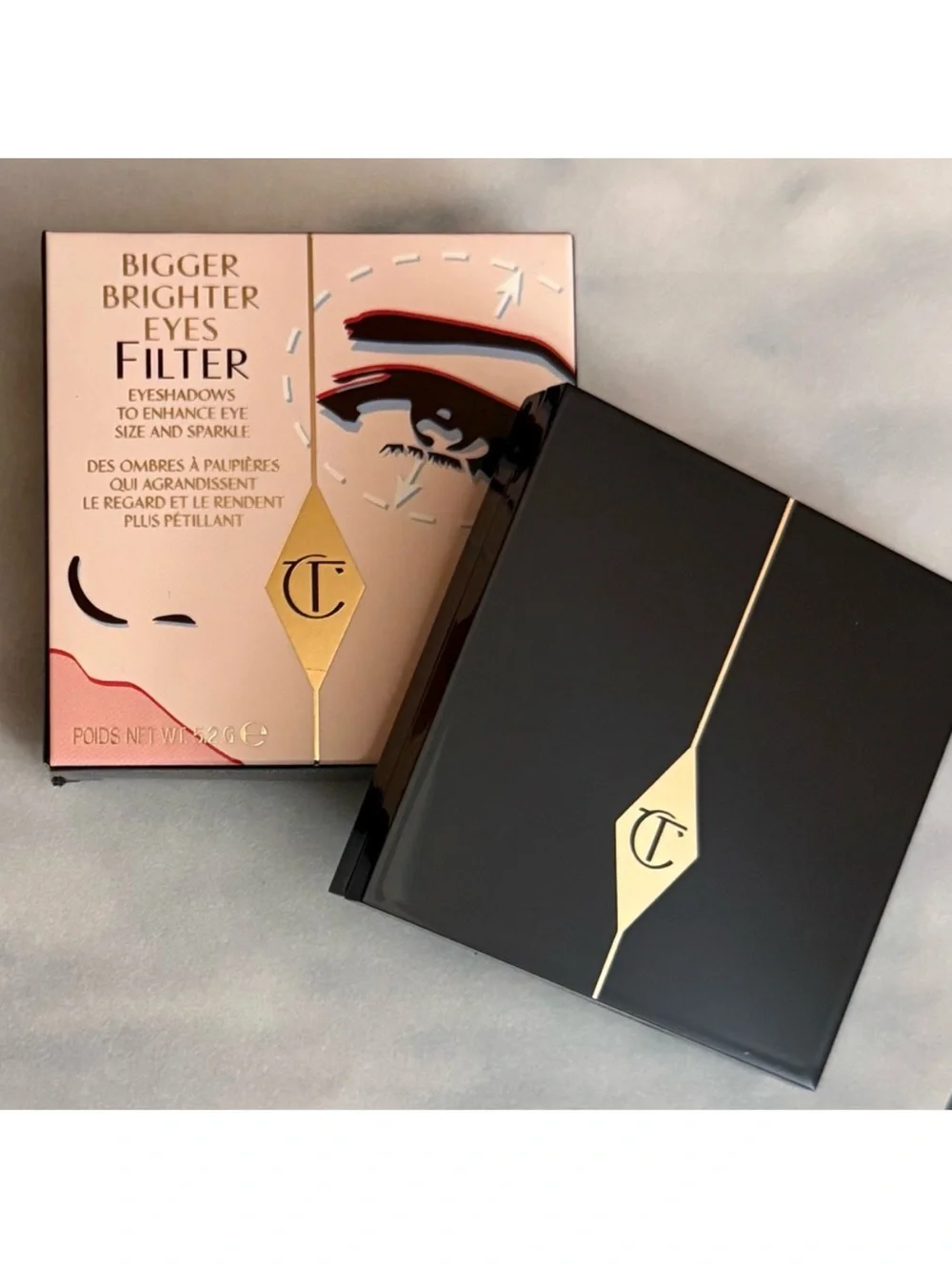 Charlotte Tilbury Bigger Brighter Eyes Eyeshadow Palette in Exagger-Eyes  5.1 g